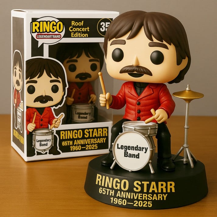 THE BEATLES ACRYLIC BLOCK PLAQUE GIFT FOR FANS