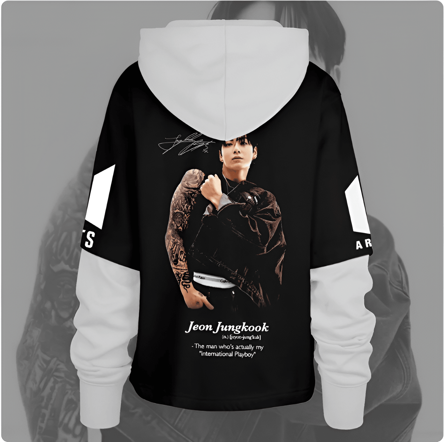 BTS JUNGKOOK UNISEX HOODIE FOR ARMY