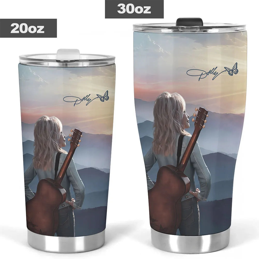 LIMITED EDITION - NEW CUSTOMIZED DOLLY PARTON TUMBLER CUP