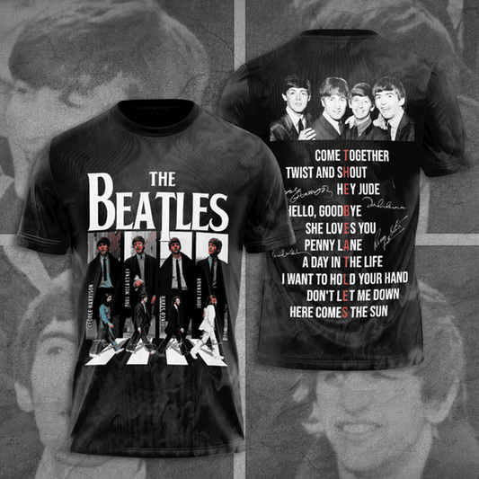 NEW PREMIUM THE BEATLES UNISEX T-SHIRT