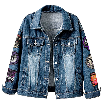 NEW PREMIUM BLACK SABBATH UNISEX DENIM JACKET
