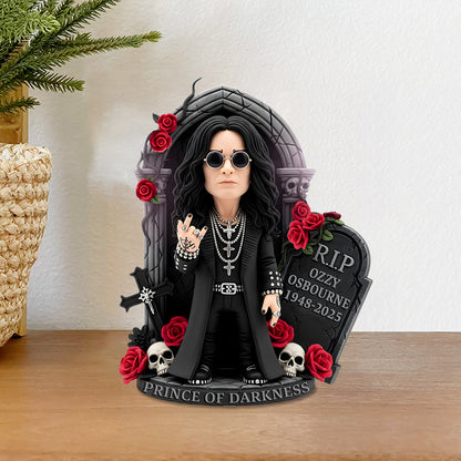NEW PREMIUM BLACK SABBATH X OZZY OSBOURNE ACRYLIC BLOCK PLAQUE GIFT