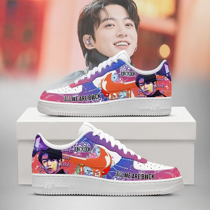 LIMITED EDITION - BTS COMEBACK WORLD TOUR AF1 SHOES