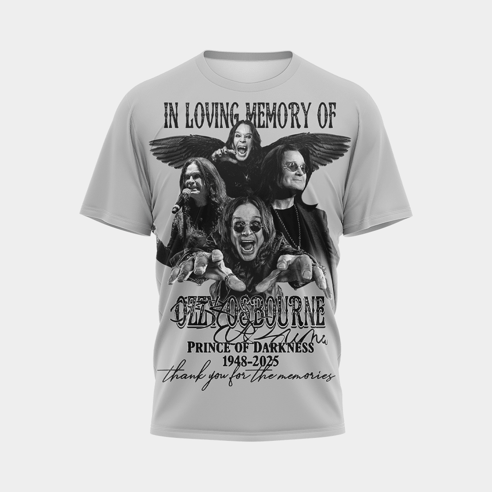 NEW PREMIUM BLACK SABBATH x OZZY OSBOURN UNISEX T-SHIRT