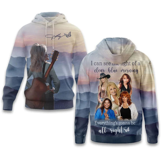 LIMITED EDITION - NEW CUSTOMIZED DOLLY PARTON T-SHIRT, HOODIE, ZIP HOODIE