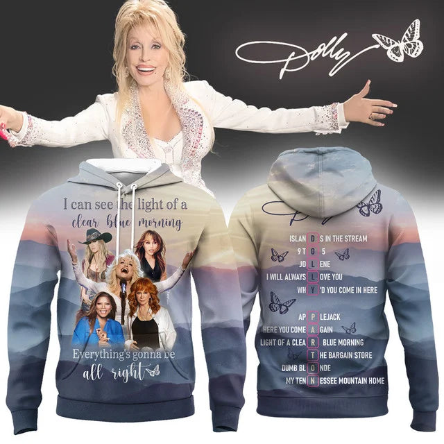 LIMITED EDITION - NEW CUSTOMIZED DOLLY PARTON T-SHIRT, HOODIE, ZIP HOODIE