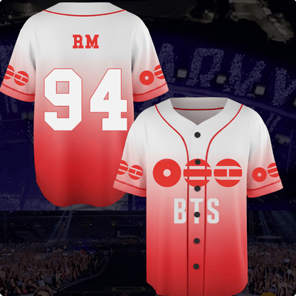BTS COMEBACK WORLD TOUR BASEBALL JERSEY 2026 LIMITED EDITION