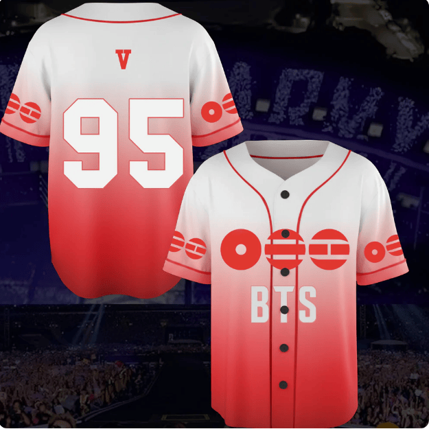 BTS COMEBACK WORLD TOUR BASEBALL JERSEY 2026 LIMITED EDITION