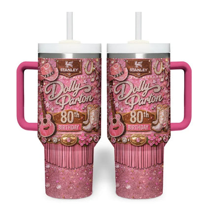 LIMITED EDITION - NEW CUSTOMIZED DOLLY PARTON TUMBLER CUP