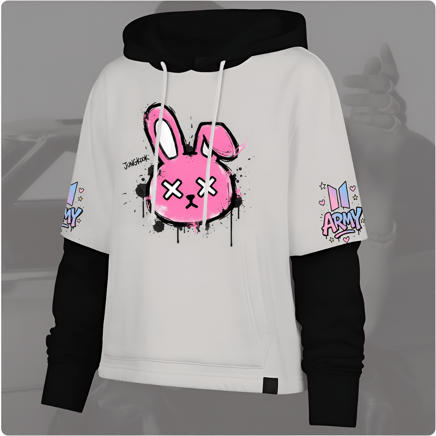 BTS JUNGKOOK UNISEX HOODIE FOR ARMY