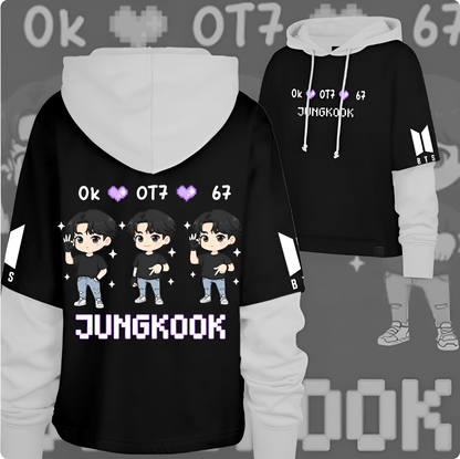 BTS JUNGKOOK UNISEX HOODIE FOR ARMY