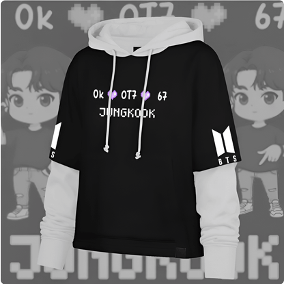 BTS JUNGKOOK UNISEX HOODIE FOR ARMY
