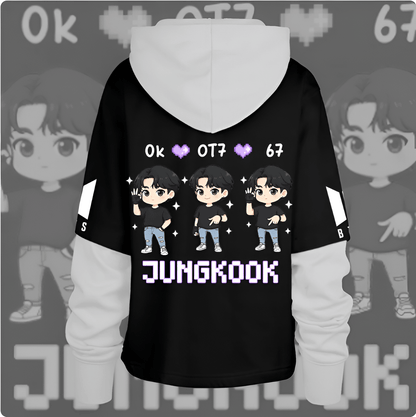 BTS JUNGKOOK UNISEX HOODIE FOR ARMY