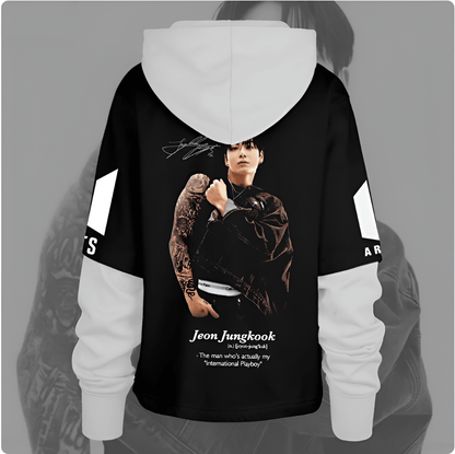 BTS JUNGKOOK UNISEX HOODIE FOR ARMY