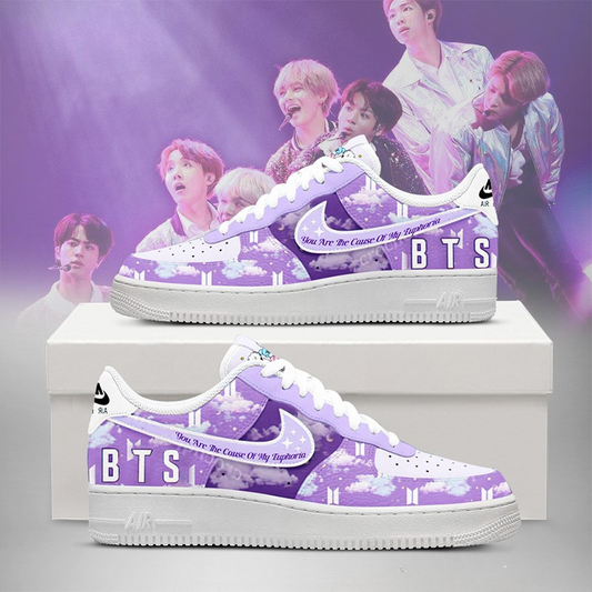 LIMITED EDITION - BTS COMEBACK WORLD TOUR AF1 SHOES