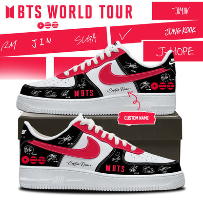LIMITED EDITION - BTS COMEBACK WORLD TOUR AF1 SHOES