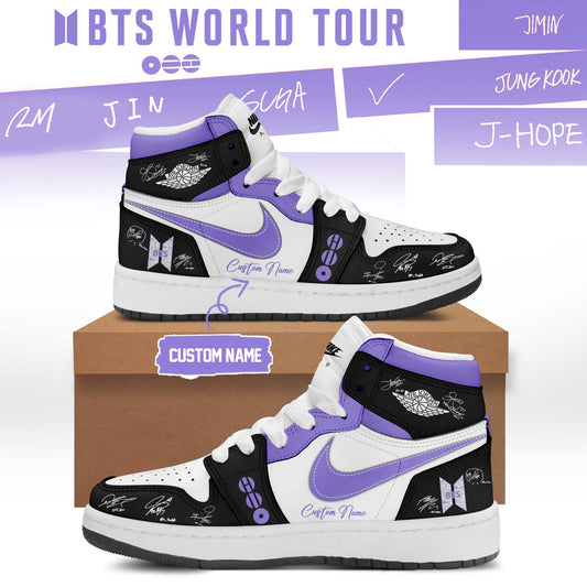 LIMITED EDITION - BTS COMEBACK WORLD TOUR AIR JORDAN SHOES