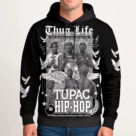 LIMITED EDITION - NEW CUSTOMIZED TUPAC SHAKUR T-SHIRT, HOODIE, ZIP HOODIE