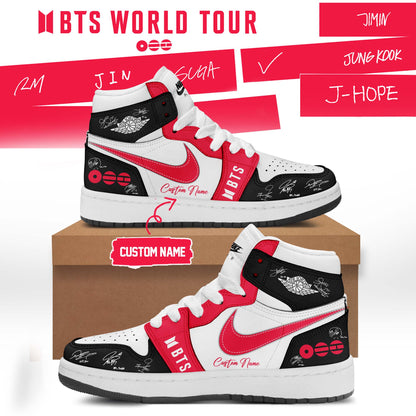 LIMITED EDITION - BTS COMEBACK WORLD TOUR AIR JORDAN SHOES