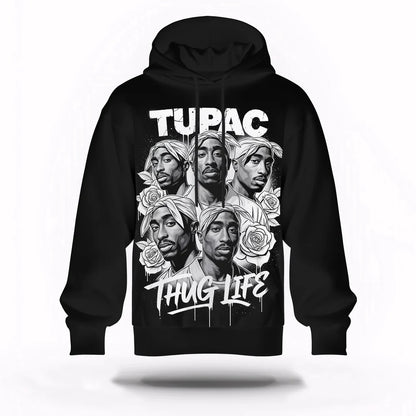 LIMITED EDITION - NEW CUSTOMIZED TUPAC SHAKUR T-SHIRT, HOODIE, ZIP HOODIE