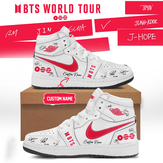 LIMITED EDITION - BTS COMEBACK WORLD TOUR AIR JORDAN SHOES