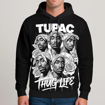 LIMITED EDITION - NEW CUSTOMIZED TUPAC SHAKUR T-SHIRT, HOODIE, ZIP HOODIE