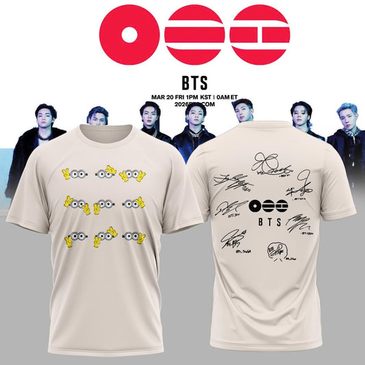 LIMITED EDITION - BTS COMEBACK WORLD TOUR APPAREL