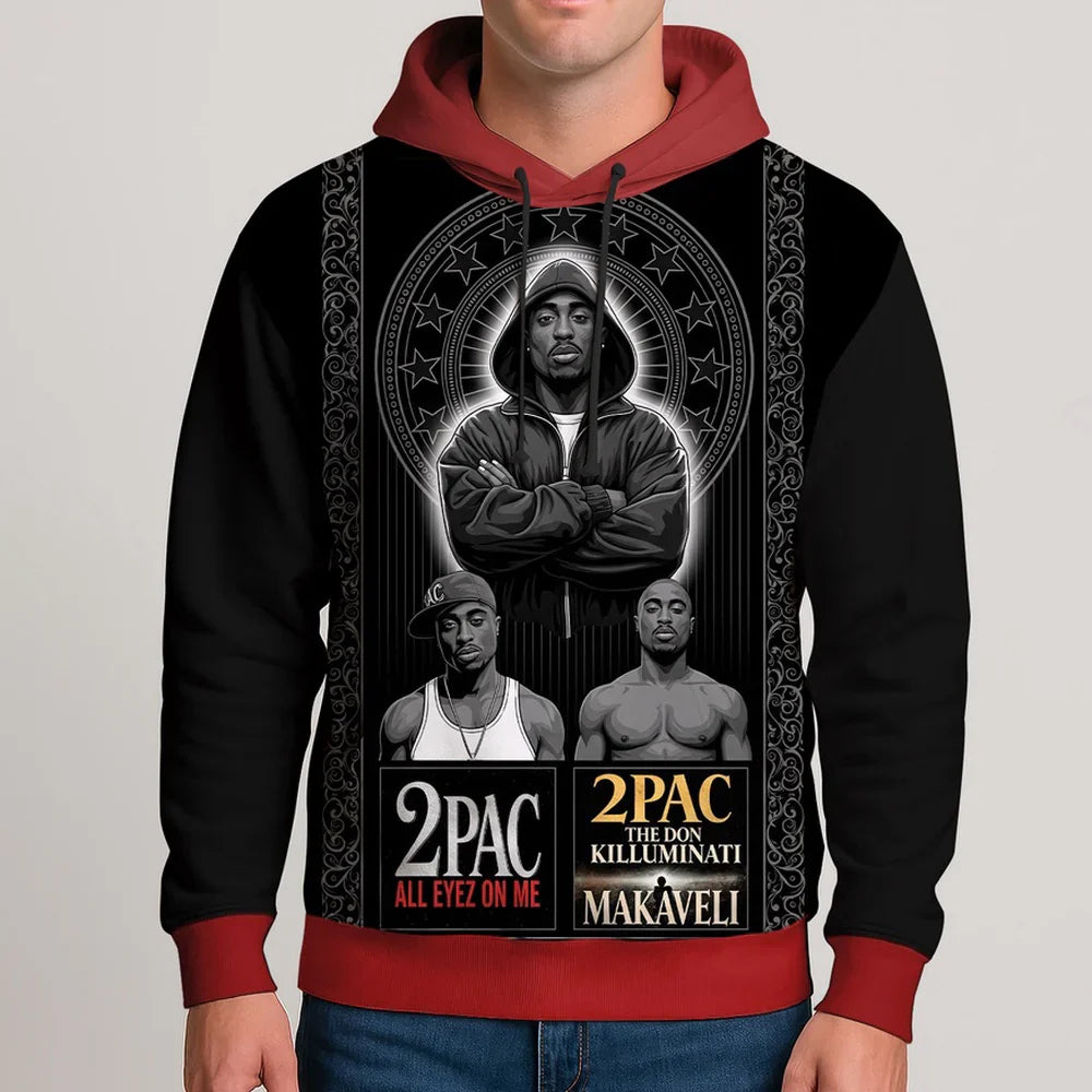 LIMITED EDITION - NEW CUSTOMIZED TUPAC SHAKUR T-SHIRT, HOODIE, ZIP HOODIE