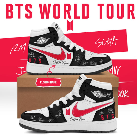 LIMITED EDITION - BTS COMEBACK WORLD TOUR AIR JORDAN SHOES
