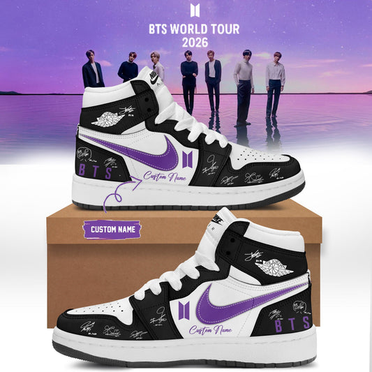 LIMITED EDITION - BTS COMEBACK WORLD TOUR AIR JORDAN SHOES