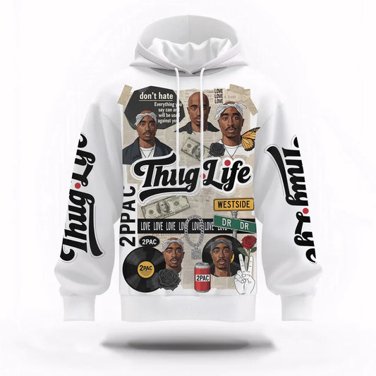 LIMITED EDITION - NEW CUSTOMIZED TUPAC SHAKUR T-SHIRT, HOODIE, ZIP HOODIE