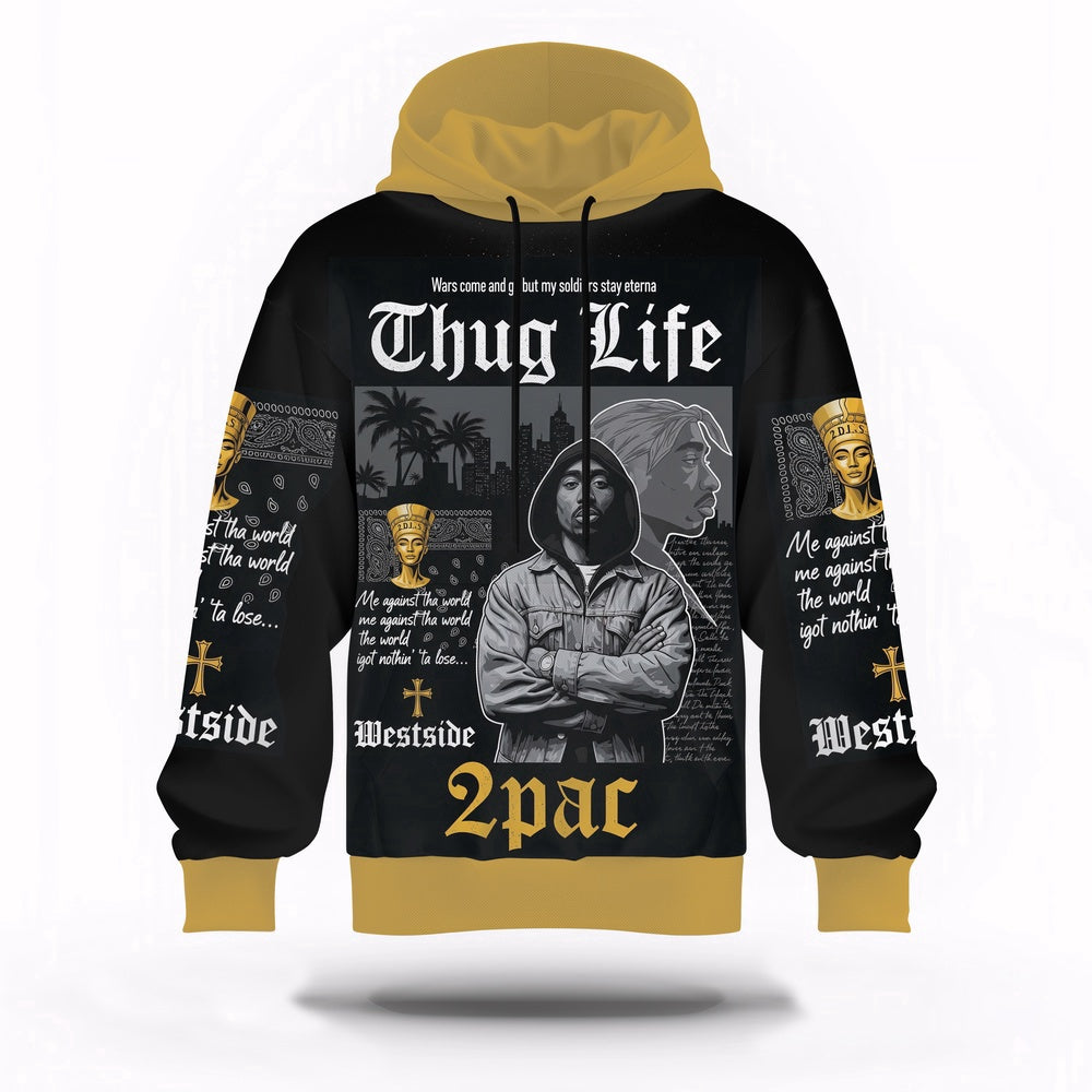 LIMITED EDITION - NEW CUSTOMIZED TUPAC SHAKUR T-SHIRT, HOODIE, ZIP HOODIE