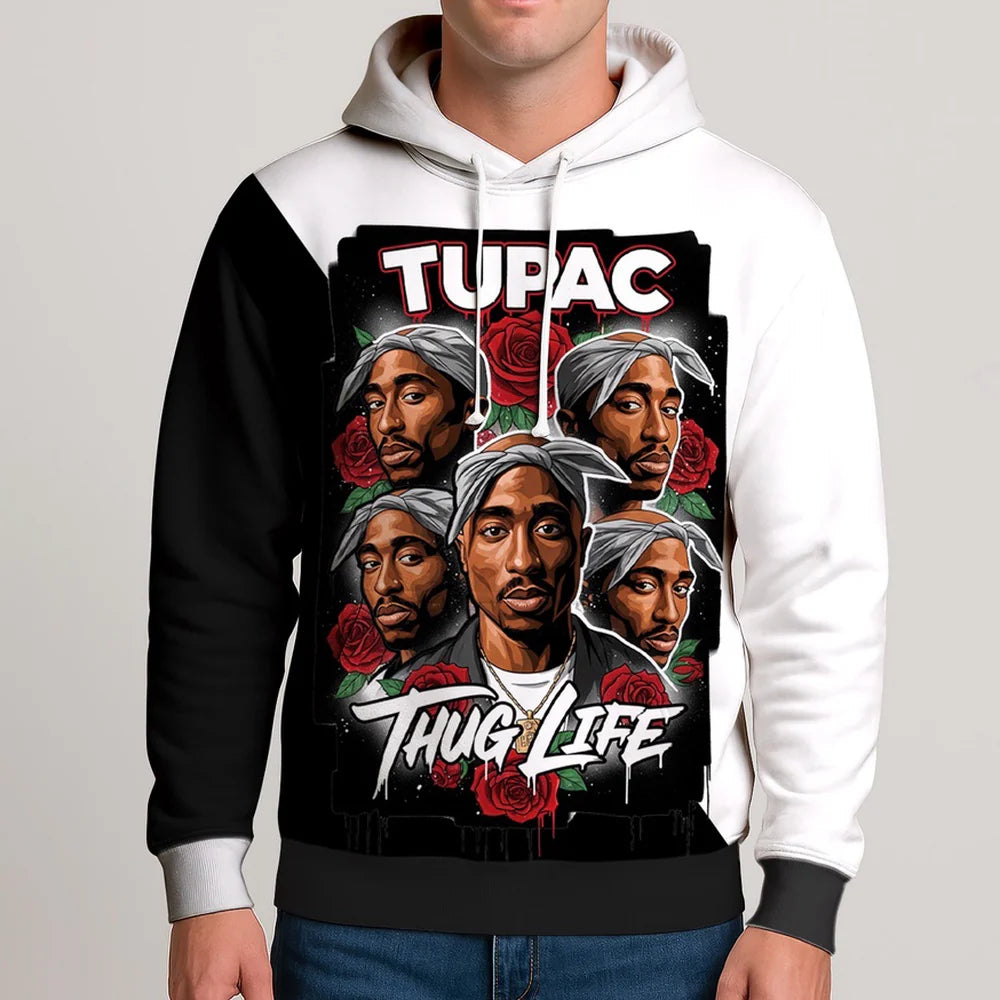 LIMITED EDITION - NEW CUSTOMIZED TUPAC SHAKUR T-SHIRT, HOODIE, ZIP HOODIE