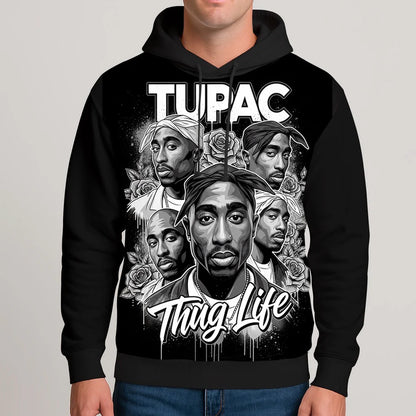 LIMITED EDITION - NEW CUSTOMIZED TUPAC SHAKUR T-SHIRT, HOODIE, ZIP HOODIE