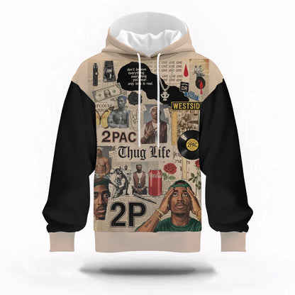 LIMITED EDITION - NEW CUSTOMIZED TUPAC SHAKUR T-SHIRT, HOODIE, ZIP HOODIE