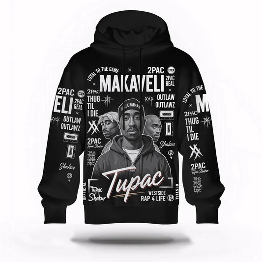 LIMITED EDITION - NEW CUSTOMIZED TUPAC SHAKUR T-SHIRT, HOODIE, ZIP HOODIE