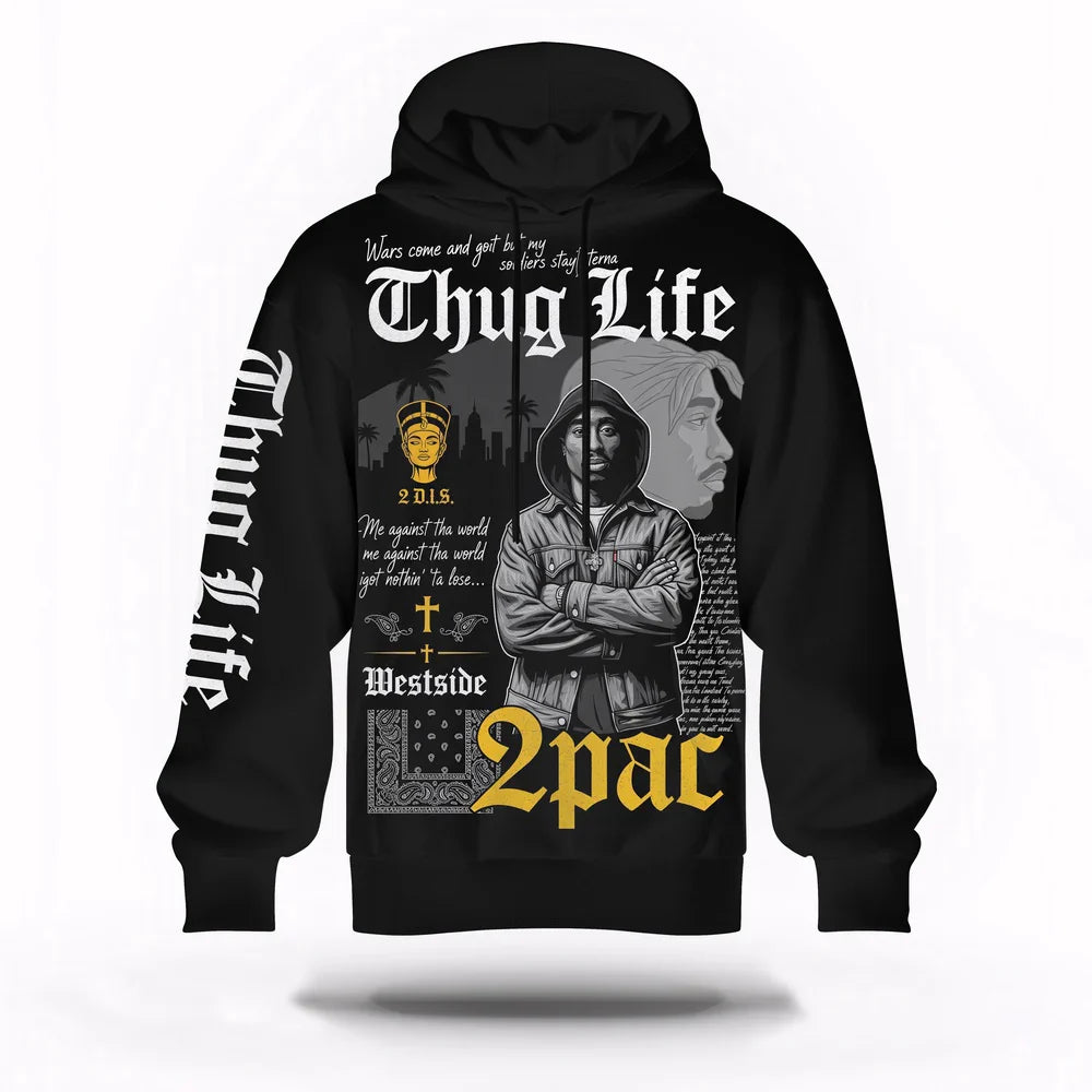 LIMITED EDITION - NEW CUSTOMIZED TUPAC SHAKUR T-SHIRT, HOODIE, ZIP HOODIE