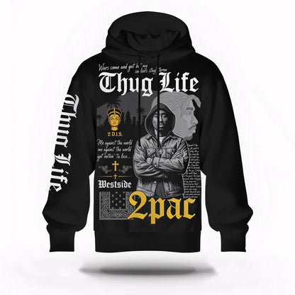 LIMITED EDITION - NEW CUSTOMIZED TUPAC SHAKUR T-SHIRT, HOODIE, ZIP HOODIE