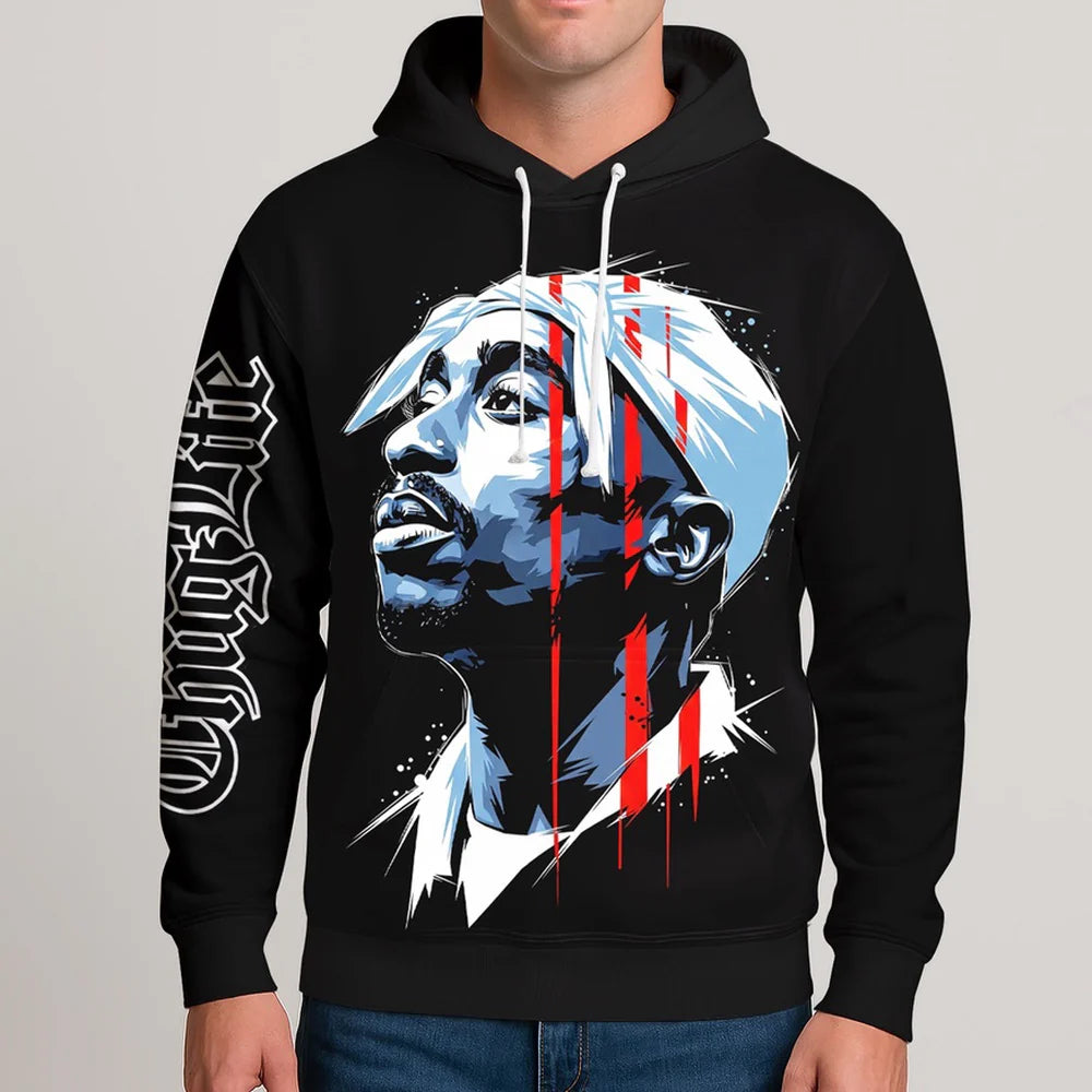 LIMITED EDITION - NEW CUSTOMIZED TUPAC SHAKUR T-SHIRT, HOODIE, ZIP HOODIE
