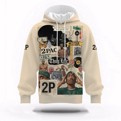 LIMITED EDITION - NEW CUSTOMIZED TUPAC SHAKUR T-SHIRT, HOODIE, ZIP HOODIE