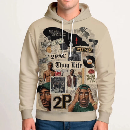 LIMITED EDITION - NEW CUSTOMIZED TUPAC SHAKUR T-SHIRT, HOODIE, ZIP HOODIE