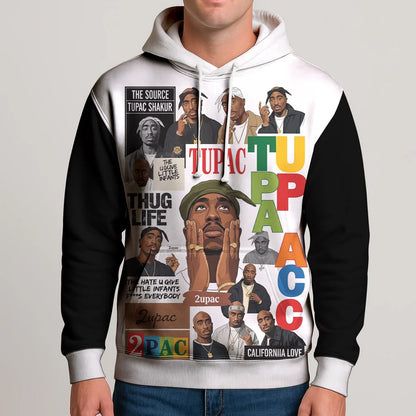 LIMITED EDITION - NEW CUSTOMIZED TUPAC SHAKUR T-SHIRT, HOODIE, ZIP HOODIE
