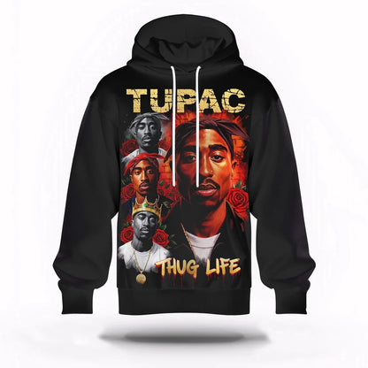 LIMITED EDITION - NEW CUSTOMIZED TUPAC SHAKUR T-SHIRT, HOODIE, ZIP HOODIE