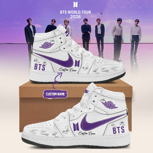LIMITED EDITION - BTS COMEBACK WORLD TOUR AIR JORDAN SHOES