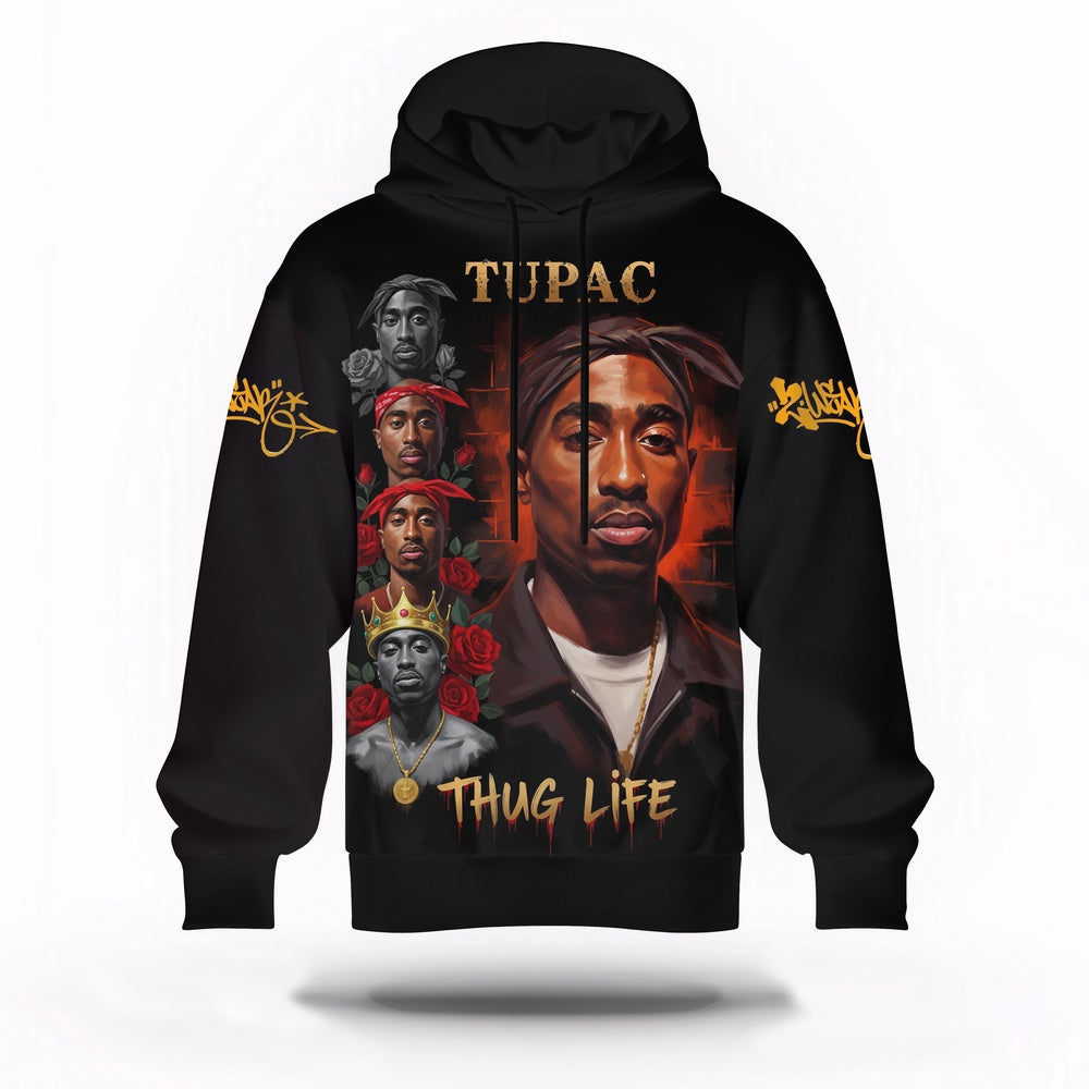 LIMITED EDITION - NEW CUSTOMIZED TUPAC SHAKUR T-SHIRT, HOODIE, ZIP HOODIE