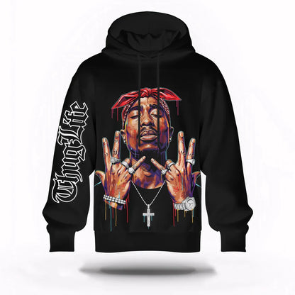 LIMITED EDITION - NEW CUSTOMIZED TUPAC SHAKUR T-SHIRT, HOODIE, ZIP HOODIE