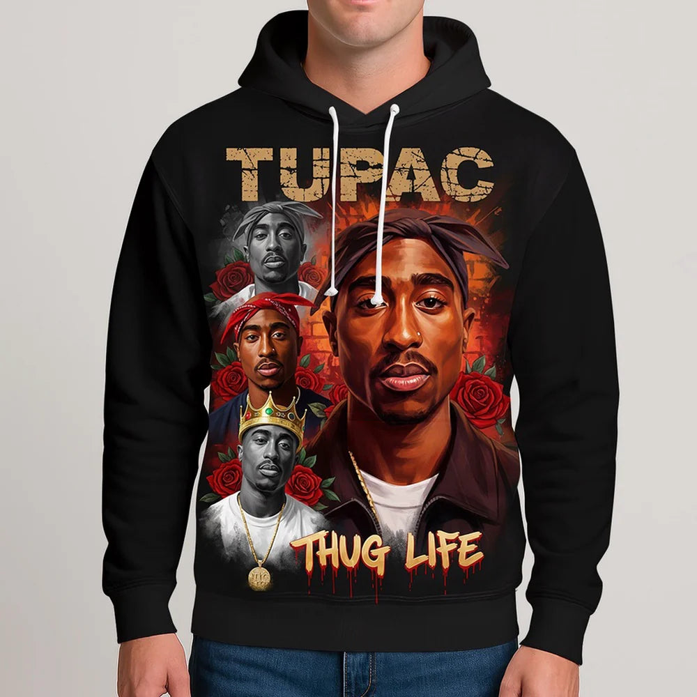 LIMITED EDITION - NEW CUSTOMIZED TUPAC SHAKUR T-SHIRT, HOODIE, ZIP HOODIE