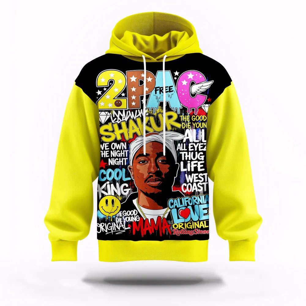 LIMITED EDITION - NEW CUSTOMIZED TUPAC SHAKUR T-SHIRT, HOODIE, ZIP HOODIE