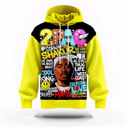 LIMITED EDITION - NEW CUSTOMIZED TUPAC SHAKUR T-SHIRT, HOODIE, ZIP HOODIE