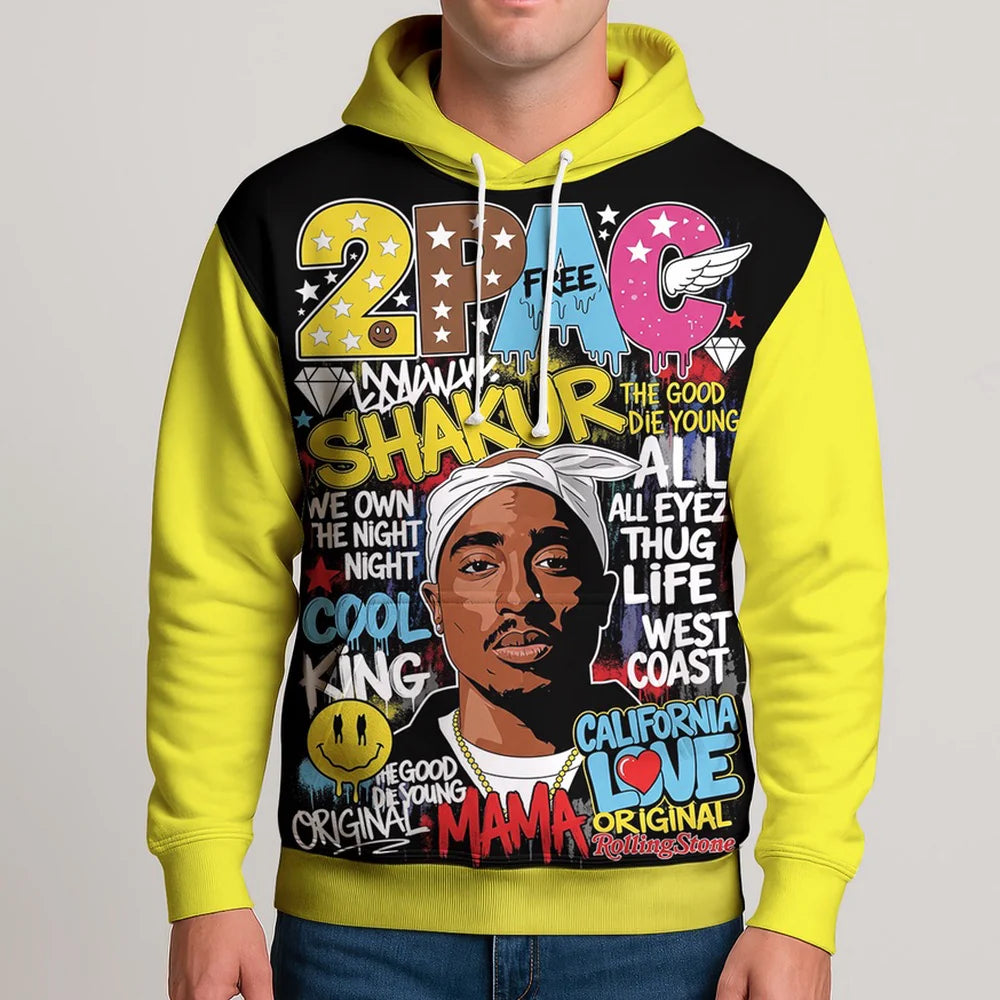 LIMITED EDITION - NEW CUSTOMIZED TUPAC SHAKUR T-SHIRT, HOODIE, ZIP HOODIE